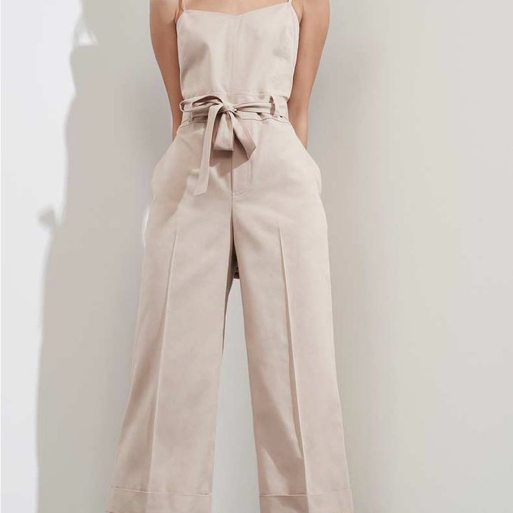 Club Monaco Belted Jumpsuit